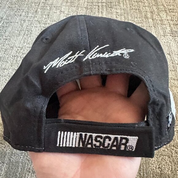 Matt Kenseth Racing Hat‎ Cap Mens Black Yellow Joe Gibbs Racing Flames Nascar - Picture 4 of 6